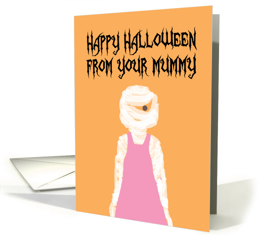 To Son From Your Mummy (Mommy) Happy Halloween card (1085570)