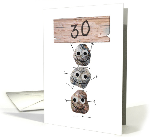 Happy 30th Birthday, You're Going to Rock 30 card (1492166)