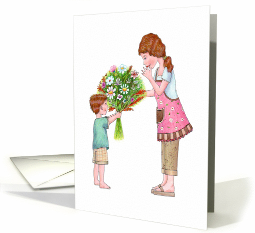 Mother's Day Flowers For Mom From Son card (976703)