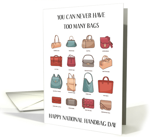Happy national handbag day new arrivals