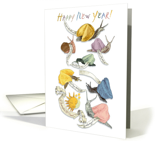 Wishing You Good Health & Good Fortune In The New Year! card (1460318)