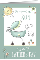 Happy first fathers day to my son sales