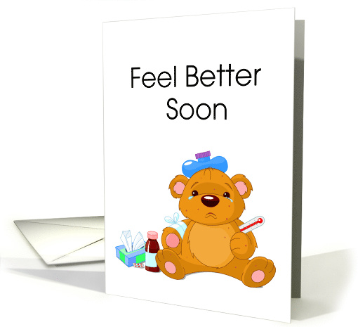 Feel Better Soon Teddy Bear