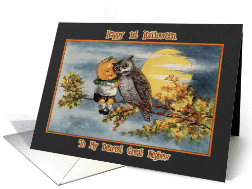 Happy Halloween Great Nephew card (1154942)