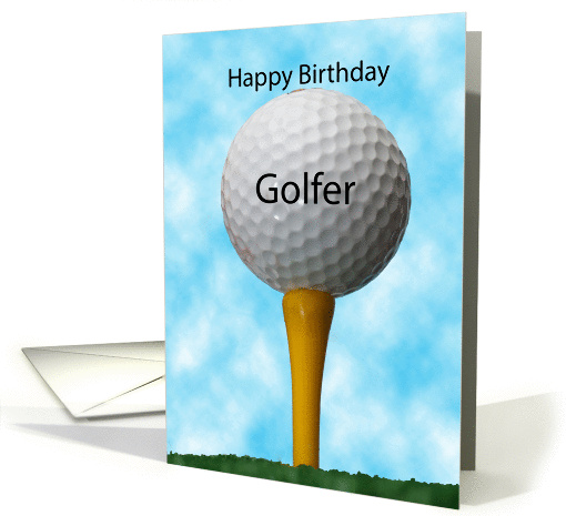 Golfers Birthday card (1335840)