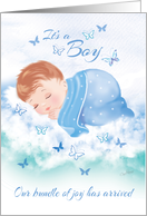 Grandson birth announcement sales