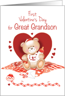 Baby girl first valentine's day top