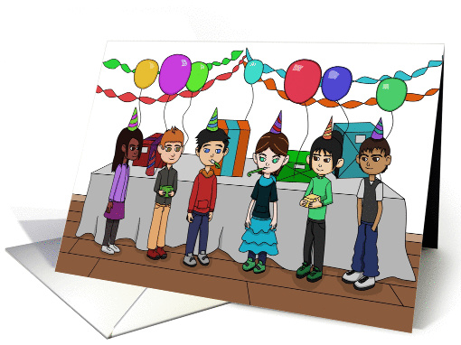 Birthday Party Invitation card (1341240)