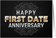 First dating anniversary store