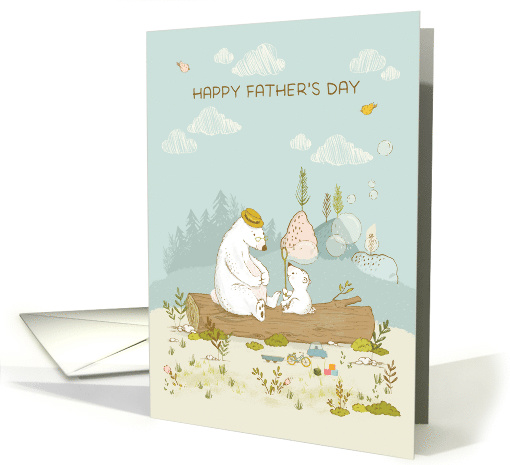 Illustrated Bears Father's Day for Fathers with Special... (1622438)