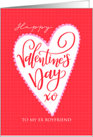 Ex boyfriend valentines day clearance