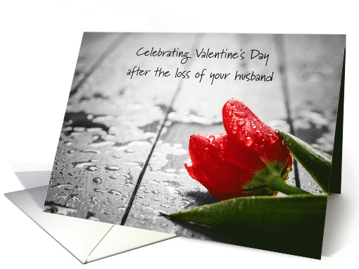 First Valentine s Day Alone Loss of Husband Rose 1503410