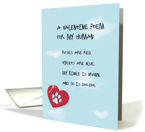Funny Valentine S Day Poem From The Dog