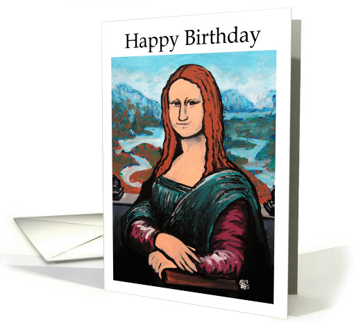 Happy Birthday to a Modern Classic. Mona Lisa in Posca... (1463442)