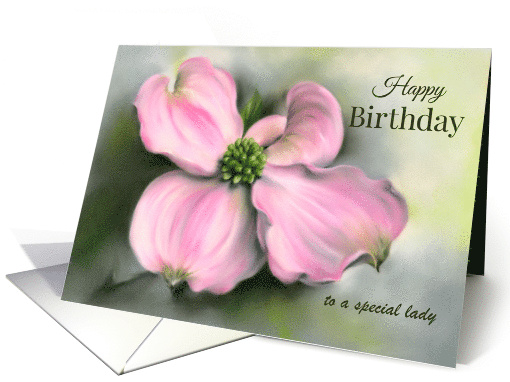 Pastel Floral Birthday Card