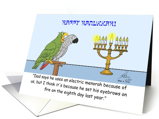Happy Hanukkah Oscar Says That Dad Uses An Electric... (1703180)