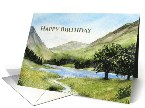 General Birthday Fine Art Buttermere Lake District in... (1674472)