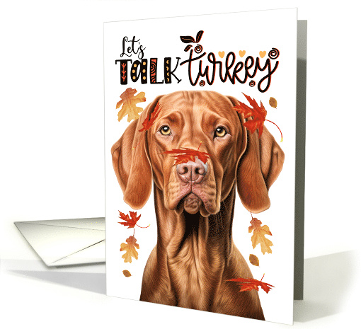 Vizsla talking hotsell